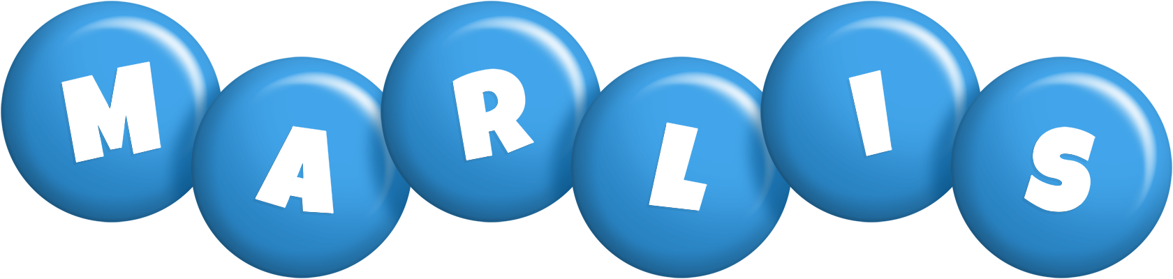 Marlis candy-blue logo