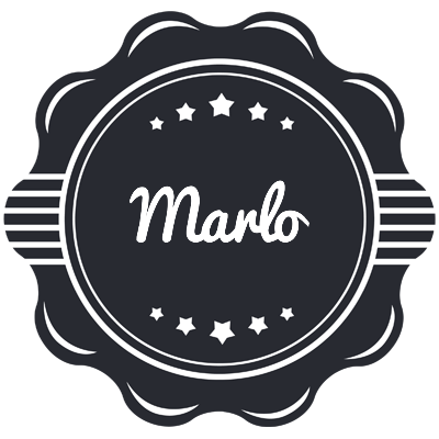Marlo badge logo