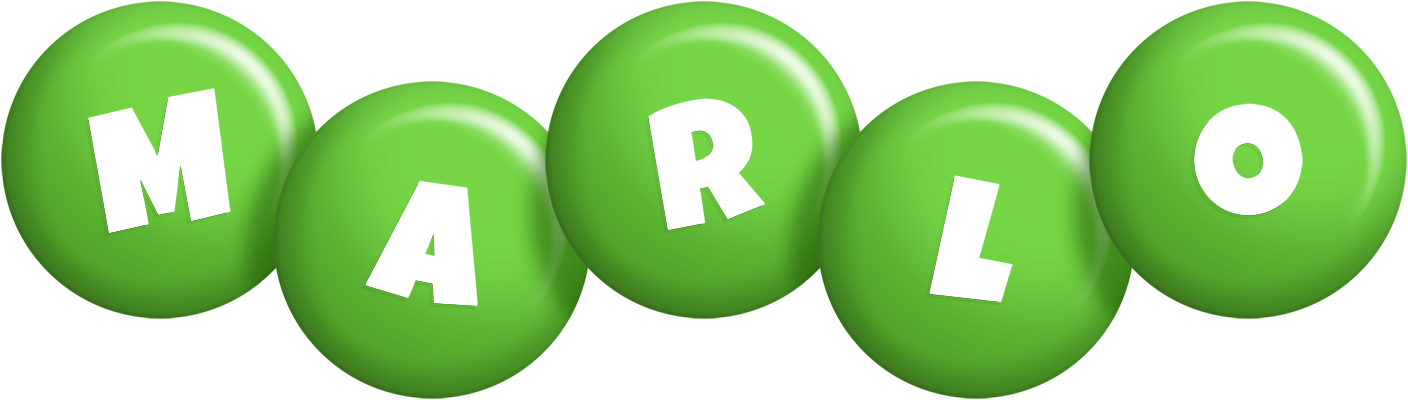 Marlo candy-green logo