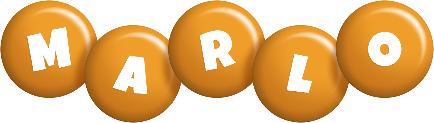 Marlo candy-orange logo
