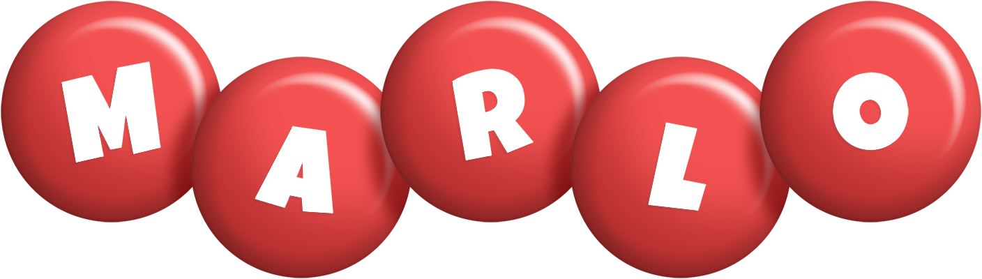 Marlo candy-red logo