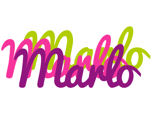 Marlo flowers logo