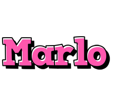 Marlo girlish logo