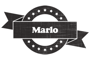 Marlo grunge logo