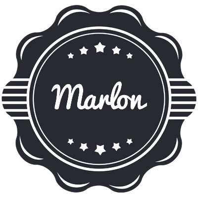 Marlon badge logo