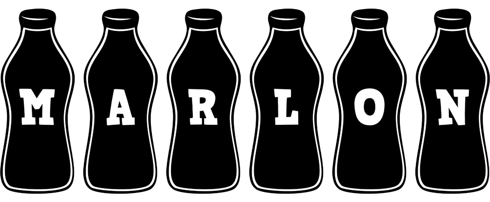 Marlon bottle logo