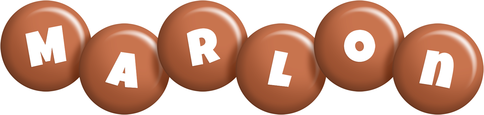 Marlon candy-brown logo