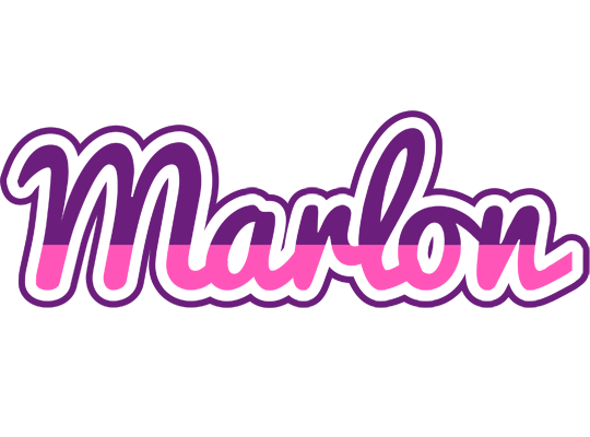 Marlon cheerful logo