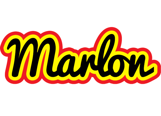 Marlon flaming logo