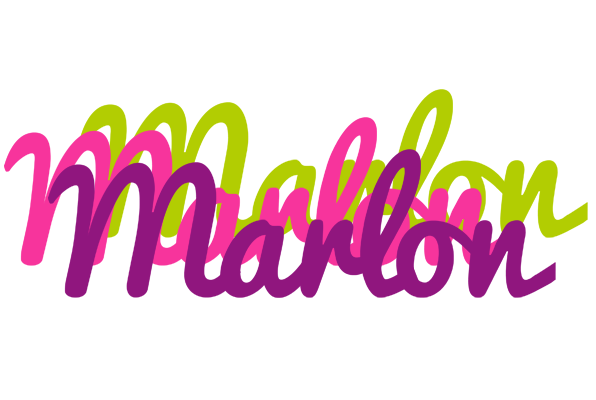 Marlon flowers logo