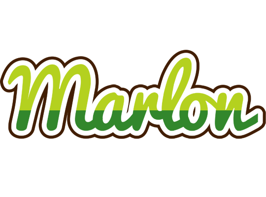 Marlon golfing logo