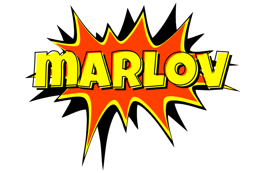 Marlov bazinga logo