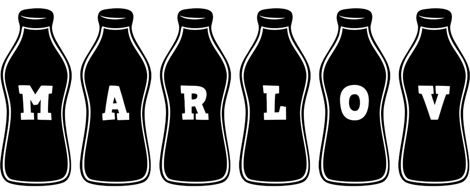 Marlov bottle logo