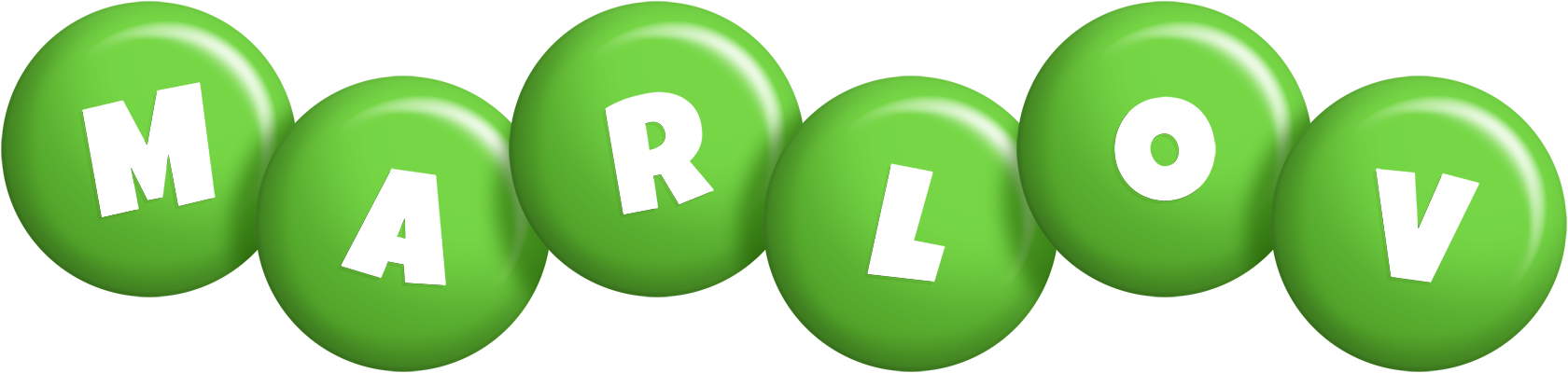 Marlov candy-green logo