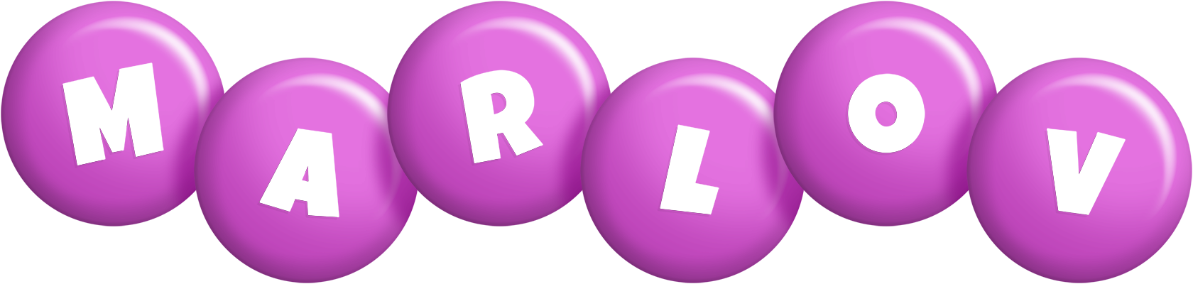 Marlov candy-purple logo