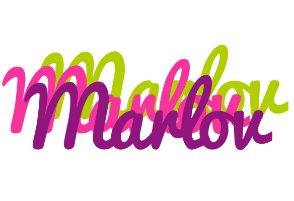 Marlov flowers logo