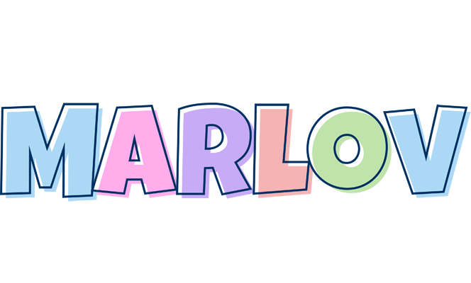 Marlov pastel logo