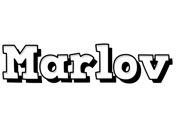 Marlov snowing logo