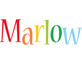 Marlow birthday logo