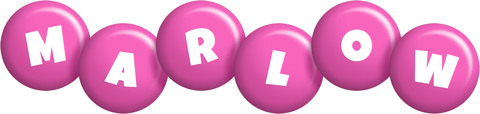 Marlow candy-pink logo