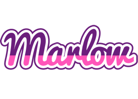 Marlow cheerful logo