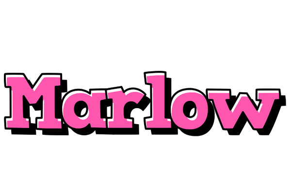 Marlow girlish logo