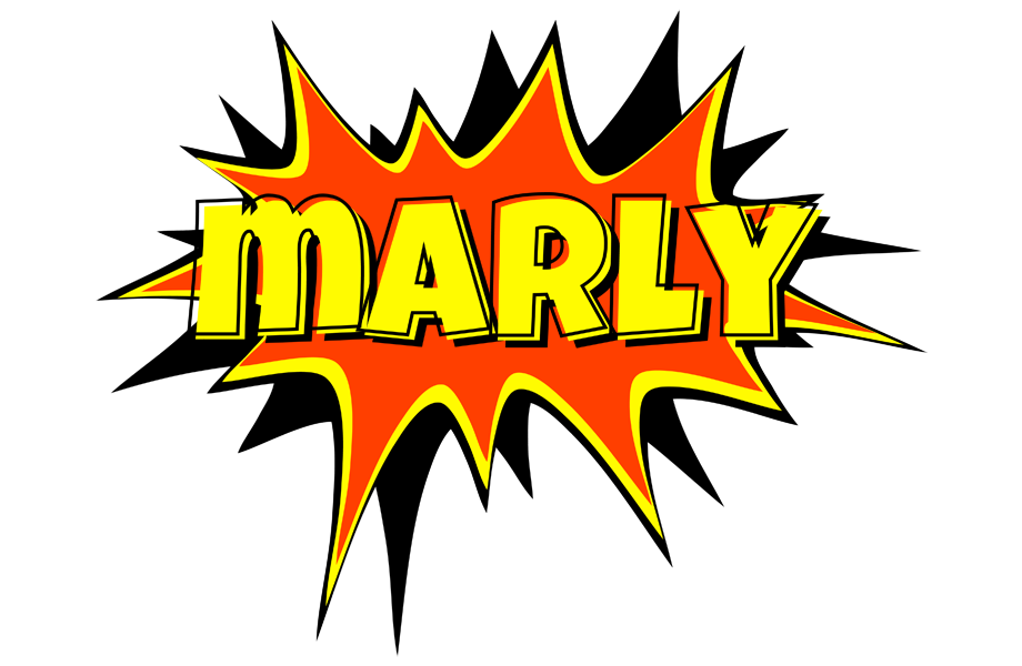 Marly bazinga logo