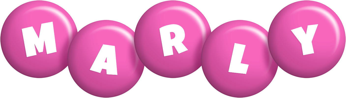 Marly candy-pink logo