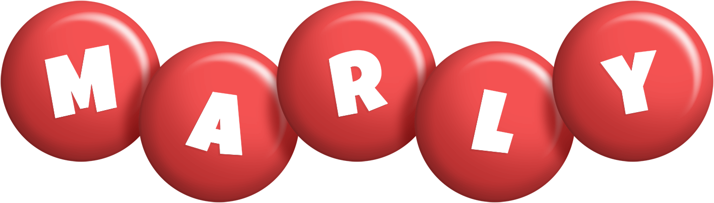 Marly candy-red logo