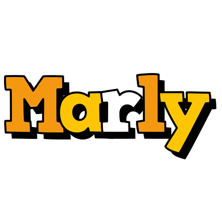 Marly cartoon logo
