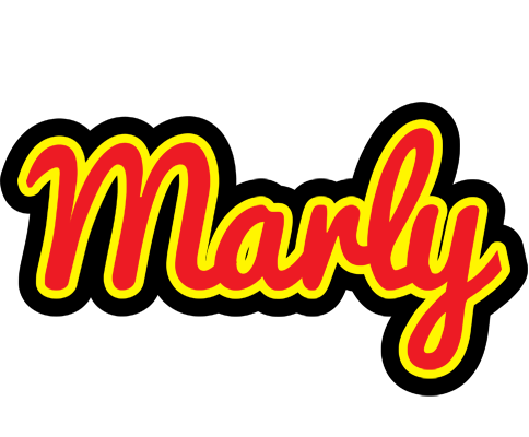 Marly fireman logo