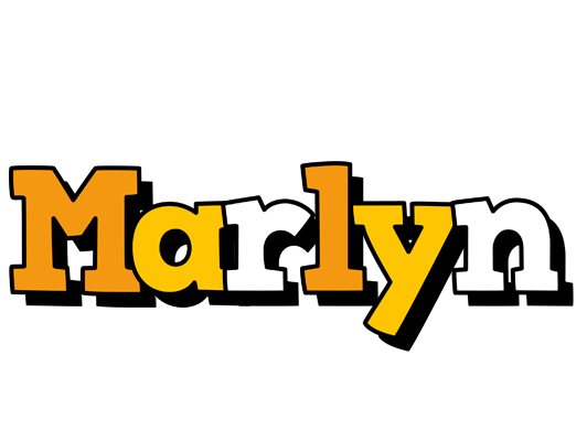 Marlyn cartoon logo