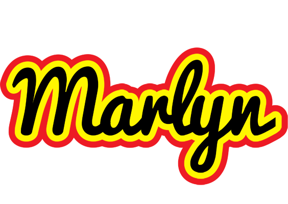 Marlyn flaming logo