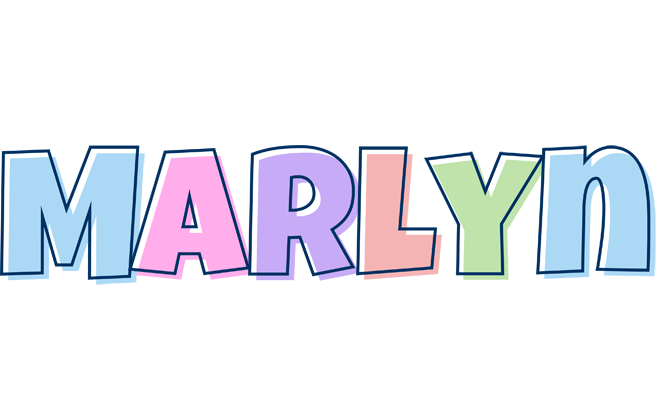 Marlyn pastel logo
