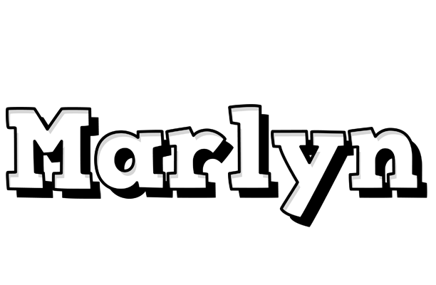 Marlyn snowing logo