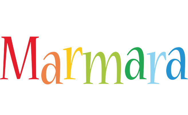Marmara birthday logo