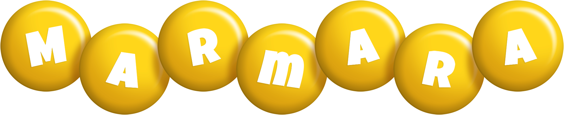 Marmara candy-yellow logo