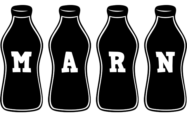 Marn bottle logo
