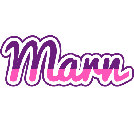 Marn cheerful logo