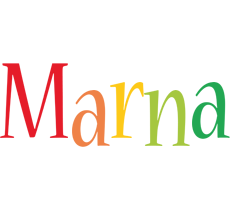 Marna birthday logo