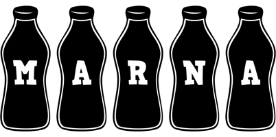 Marna bottle logo