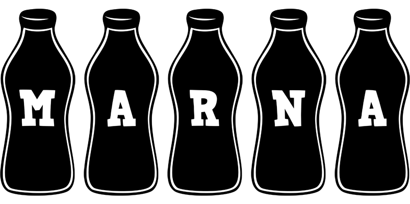 Marna bottle logo