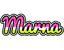 Marna candies logo