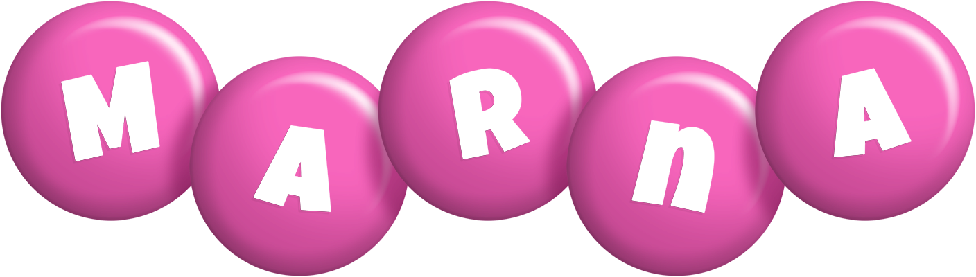 Marna candy-pink logo