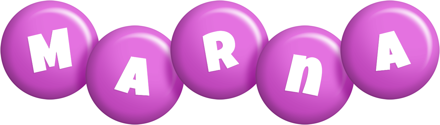 Marna candy-purple logo
