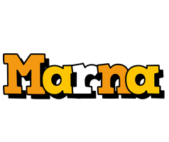 Marna cartoon logo