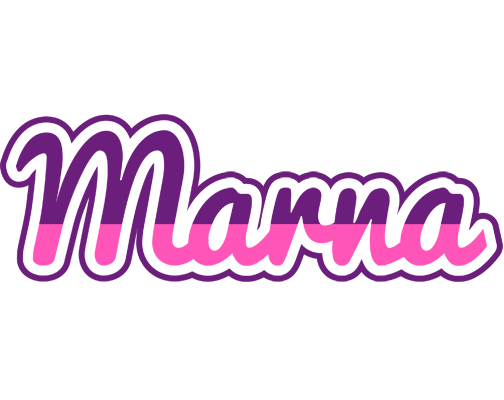 Marna cheerful logo