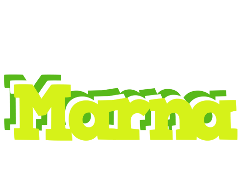 Marna citrus logo