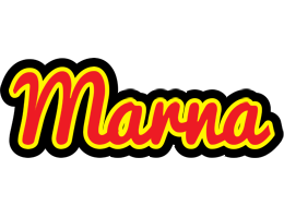 Marna fireman logo