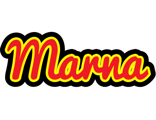 Marna fireman logo